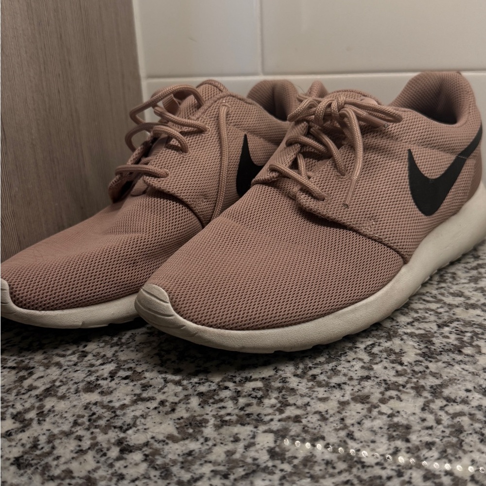 Nike Pink and Black Athletic Shoes